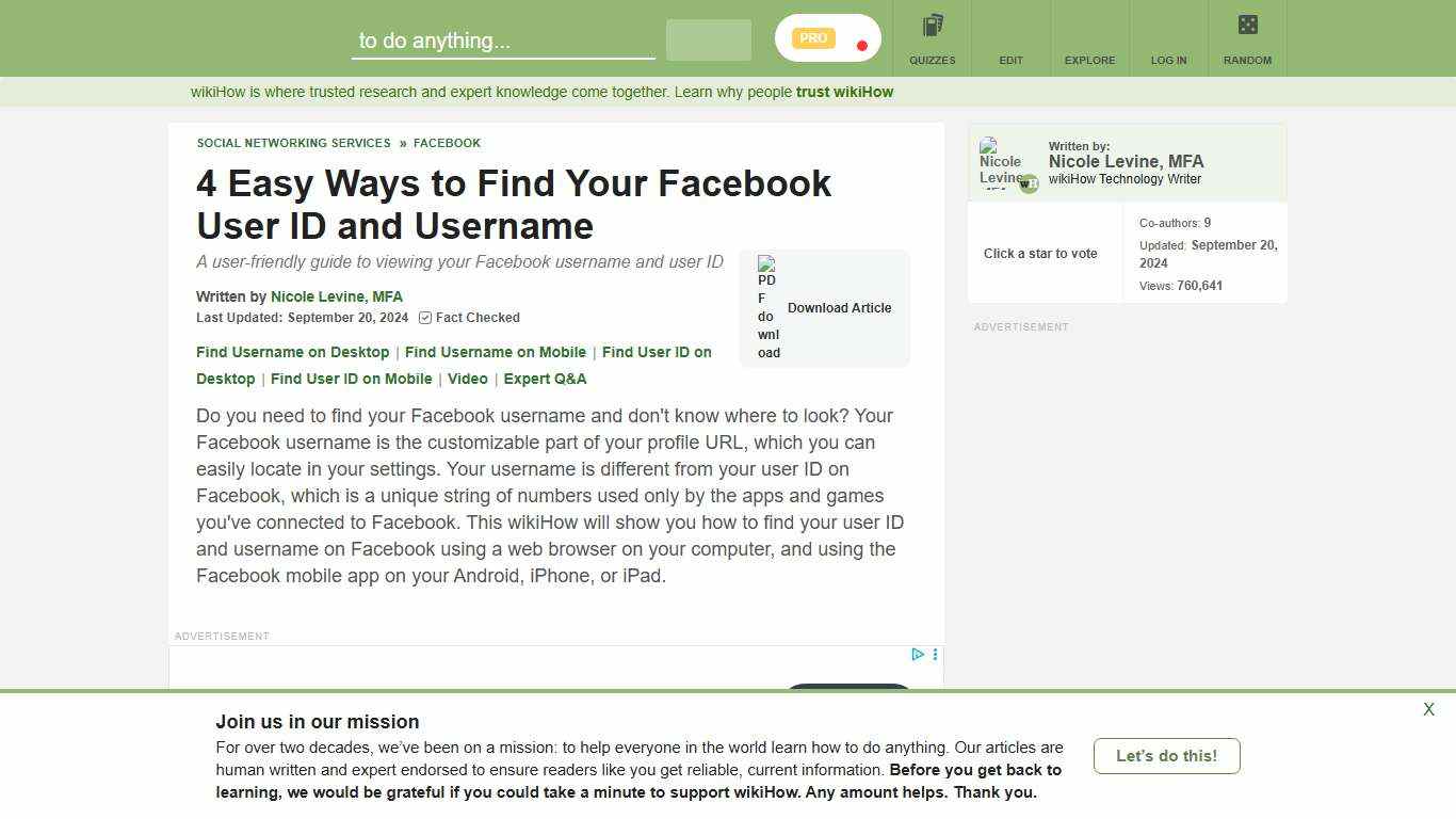 How to Find Your Username & User ID on Facebook: 4 Ways